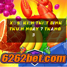 xổ số kiến thiết bình thuận ngày 7 tháng 3