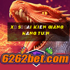 xổ số đài kiên giang hàng tuần