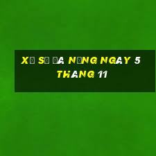 xổ số đà nẵng ngày 5 tháng 11