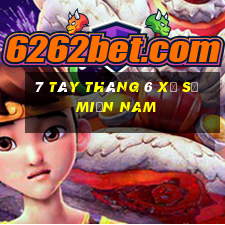 7 tây tháng 6 xổ số miền nam