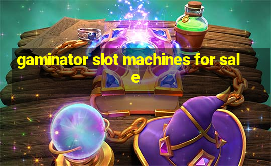 gaminator slot machines for sale