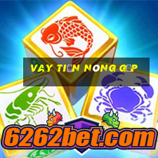 vay tiền nóng gấp