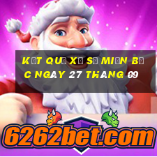 kết quả xổ số miền bắc ngày 27 tháng 09