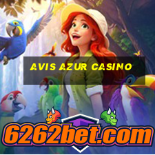 avis azur casino