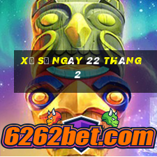 xổ số ngày 22 tháng 2