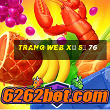 Trang web xổ số 76