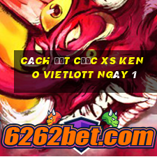 Cách đặt cược XS Keno Vietlott ngày 1