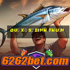 quả xổ số bình thuận