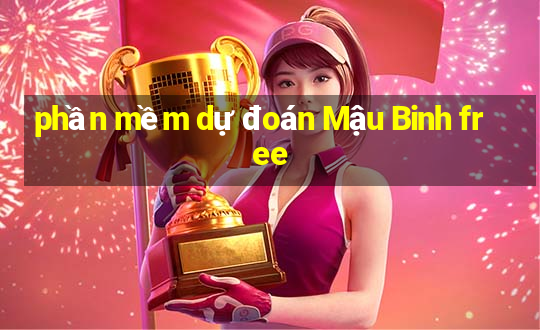 phần mềm dự đoán Mậu Binh free