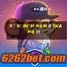 xổ số miền nam 6 tháng 11