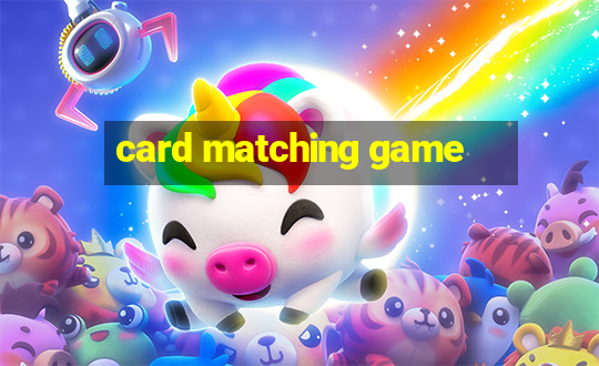 card matching game