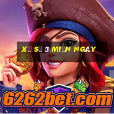 xổ số 3 miền ngày