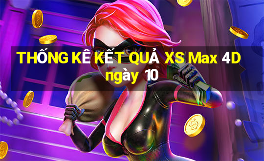 THỐNG KÊ KẾT QUẢ XS Max 4D ngày 10