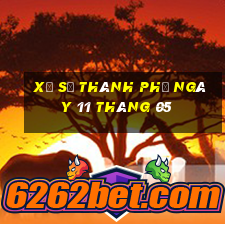 xổ số thành phố ngày 11 tháng 05