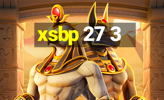 xsbp 27 3