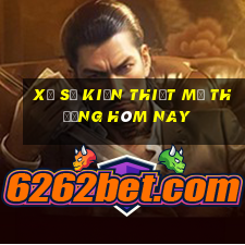 xổ số kiến thiết mở thưởng hôm nay