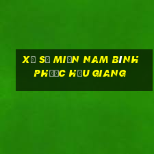 xổ số miền nam bình phước hậu giang