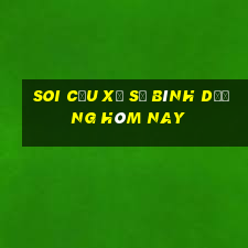 soi cầu xổ số bình dương hôm nay