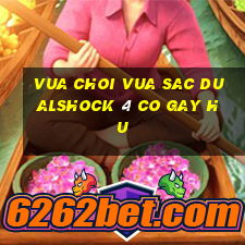 vua choi vua sac dualshock 4 co gay hu