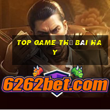 top game thẻ bài hay