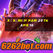 xổ số miền nam 20 tháng 10