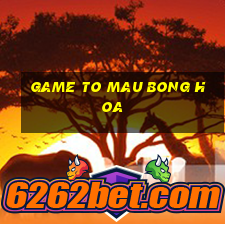 game to mau bong hoa