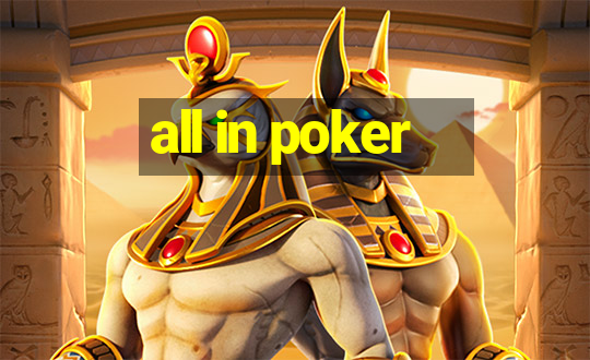 all in poker