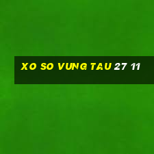 xo so vung tau 27 11