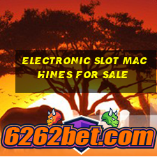 electronic slot machines for sale