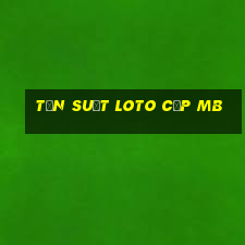 tần suất loto cặp mb