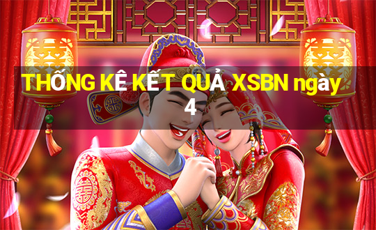 THỐNG KÊ KẾT QUẢ XSBN ngày 4