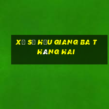 xổ số hậu giang ba tháng hai