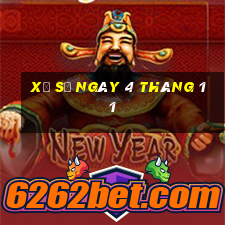 xổ số ngày 4 tháng 11