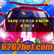 Cách đặt cược XSDTMB Thứ 6