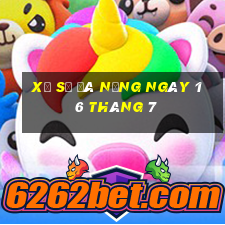 xổ số đà nẵng ngày 16 tháng 7