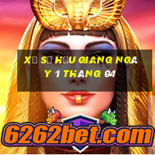 xổ số hậu giang ngày 1 tháng 04