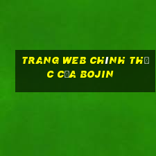 Trang web chính thức của Bojin