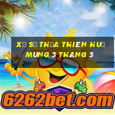 xổ số thừa thiên huế mùng 3 tháng 3