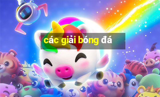 các giải bóng đá