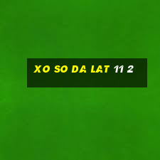 xo so da lat 11 2