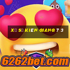 xổ số kiên giang 7 3