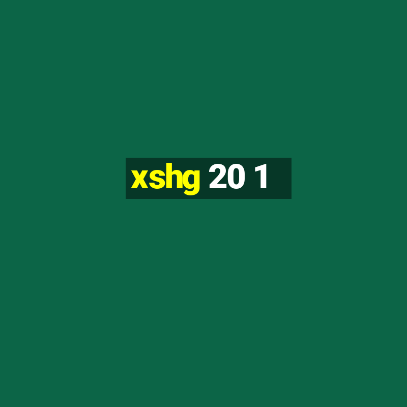 xshg 20 1