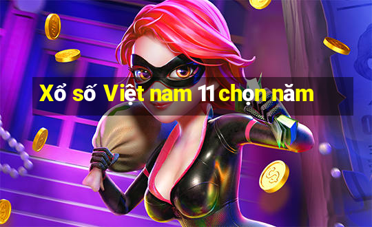 Xổ số Việt nam 11 chọn năm