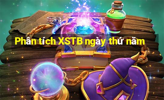 Phân tích XSTB ngày thứ năm