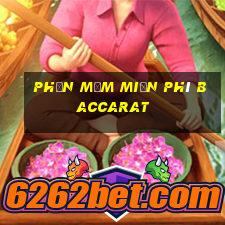 Phần mềm miễn phí Baccarat