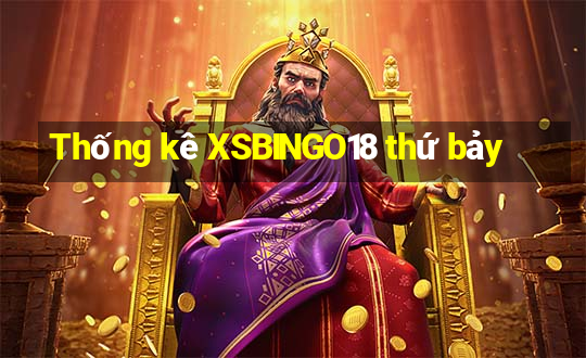 Thống kê XSBINGO18 thứ bảy