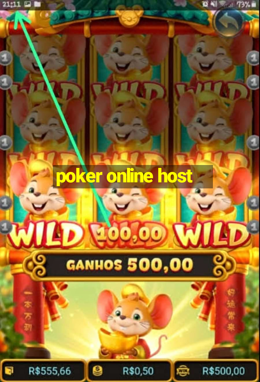 poker online host