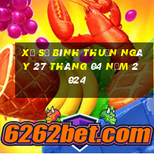 xổ số bình thuận ngày 27 tháng 04 năm 2024