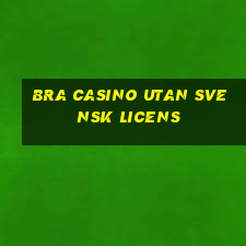 bra casino utan svensk licens