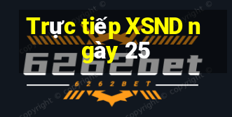 Trực tiếp XSND ngày 25